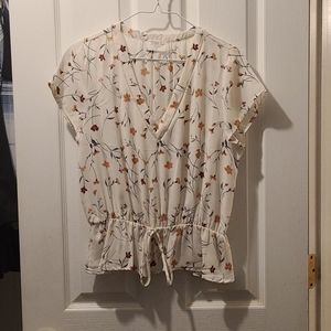 Large Floral Printed Top